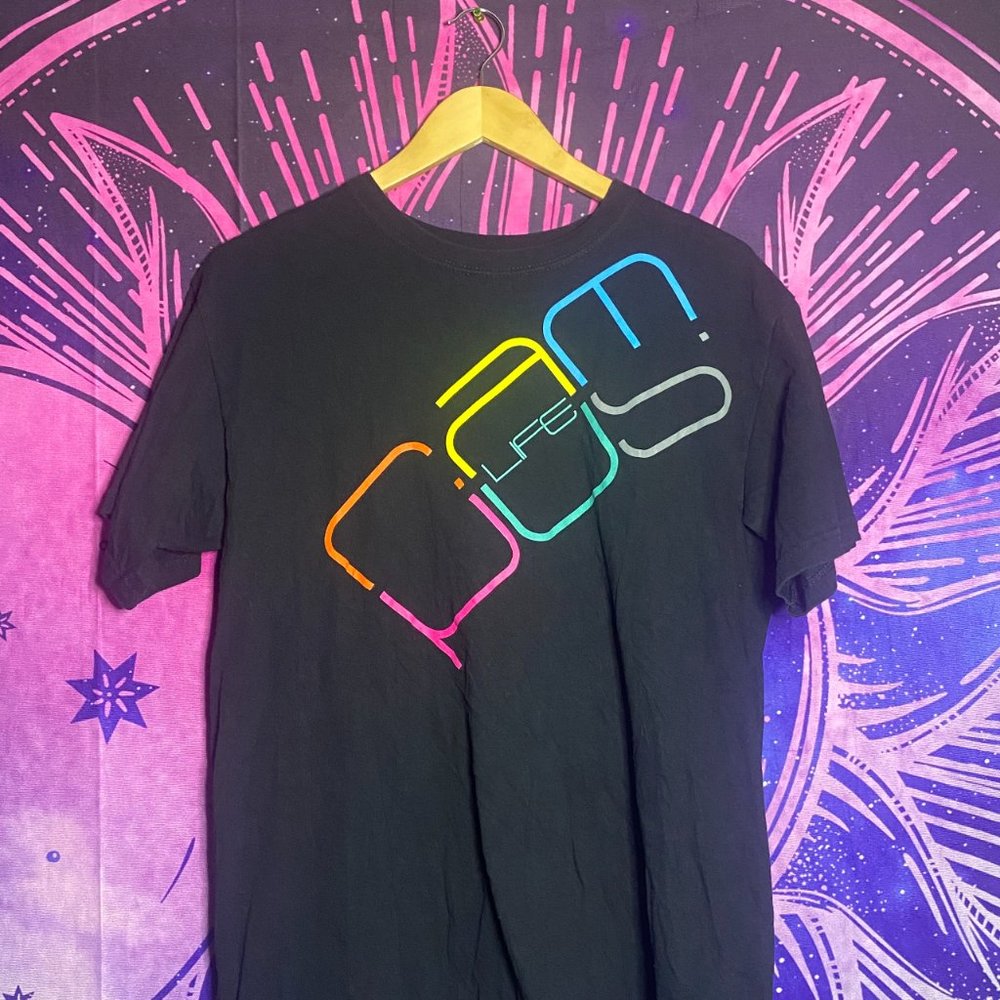 Vintage Campus Life Graphic T-Shirt